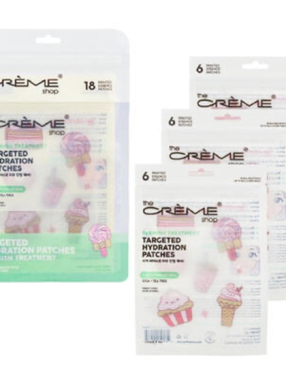The Crème Shop Pink Targeted Hydration Patches - Women Skincare Moisturizer